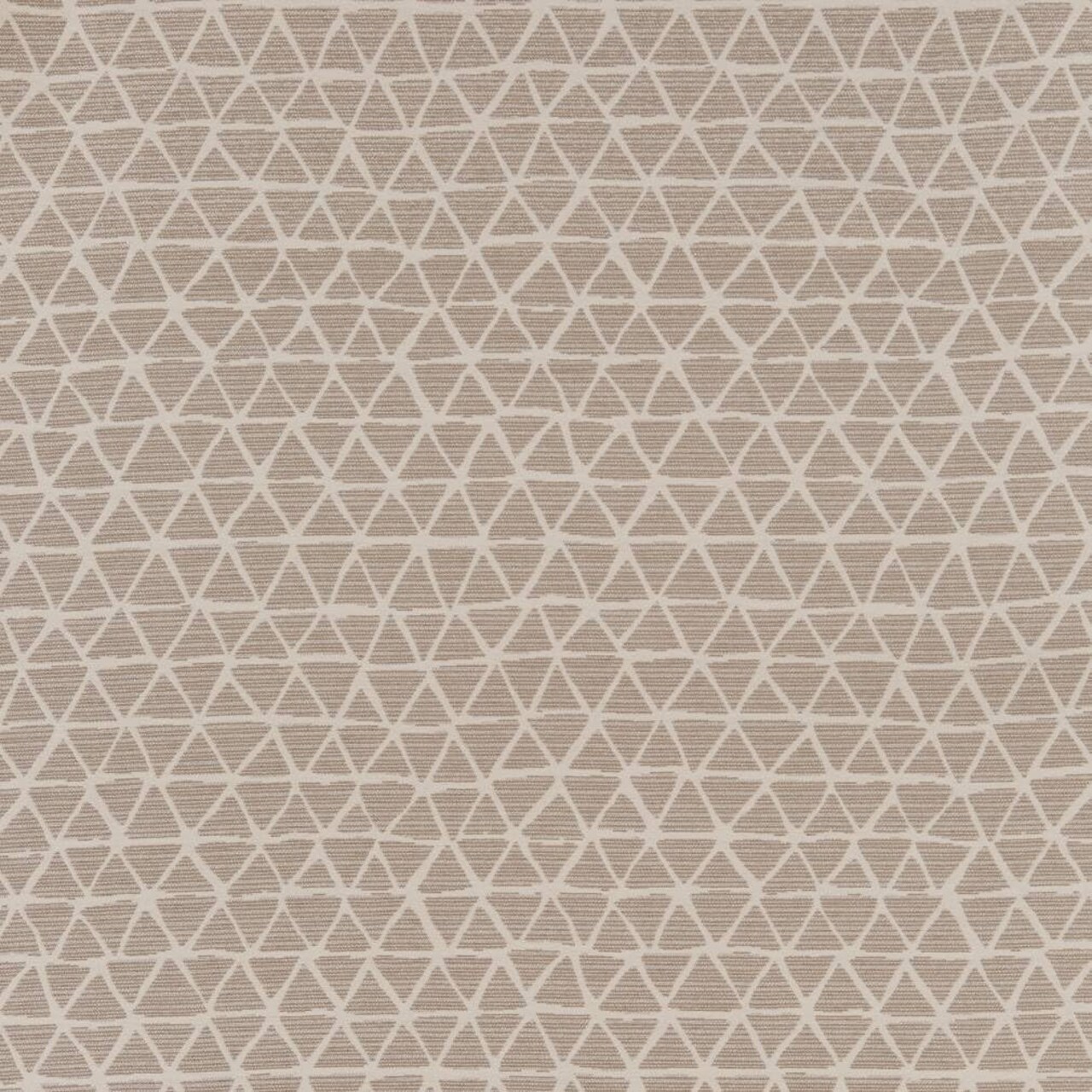 Natural Geometric Woven Pattern Upholstery Fabric by The Yard - SKU: Hannah Barley